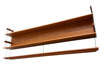 Mid-Century Modern Wall Mounted Shelf by Walter Wirtz for Wilhelm Renz, 1960s